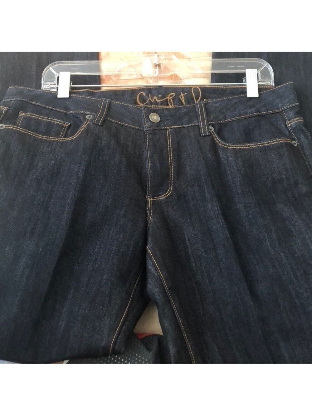 NEW - Vintage 80's Chip & Pepper Stella St.Leg Pants Vanhorn Dark Wash Jeans 31 - Picture 4 of 8
